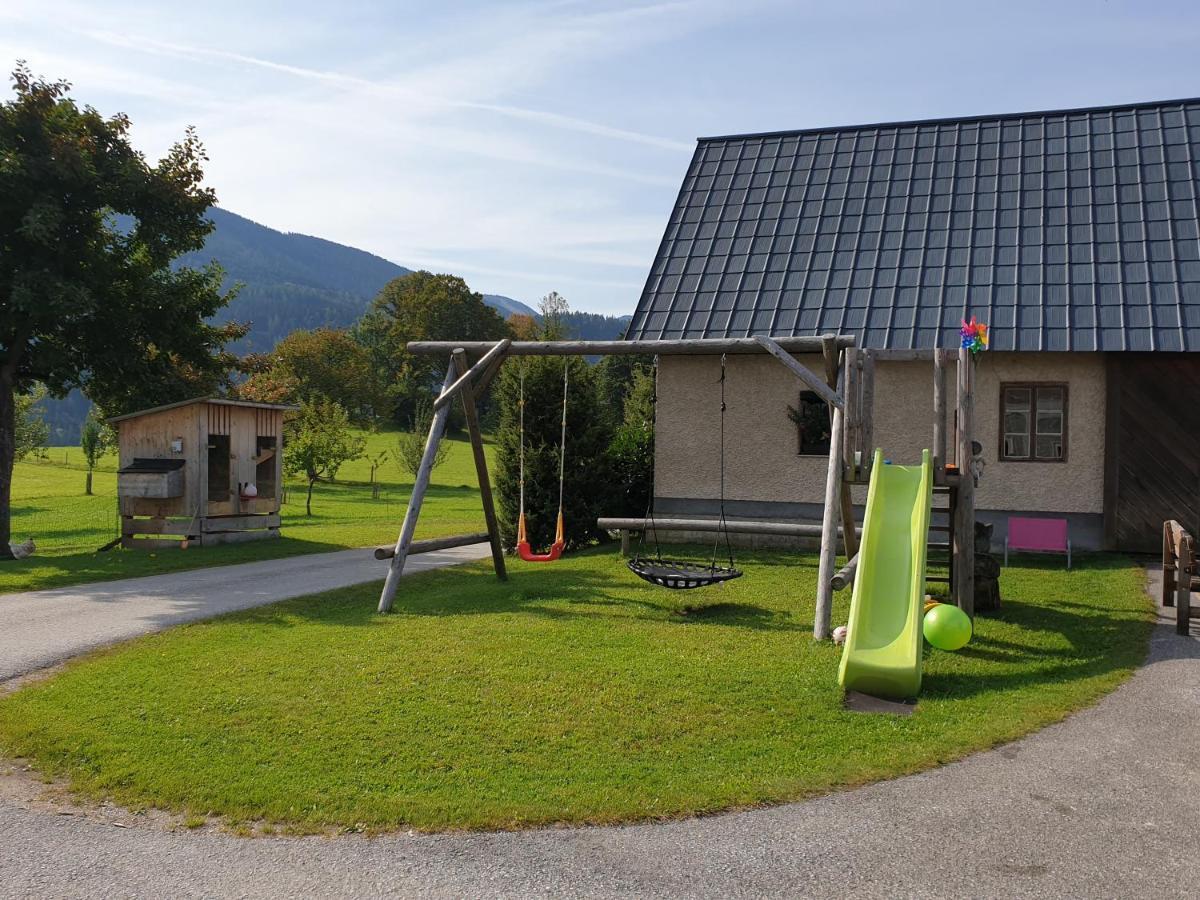 Апартаменты Biobauernhof Obereck Гестлинг-на-Ибсе Экстерьер фото